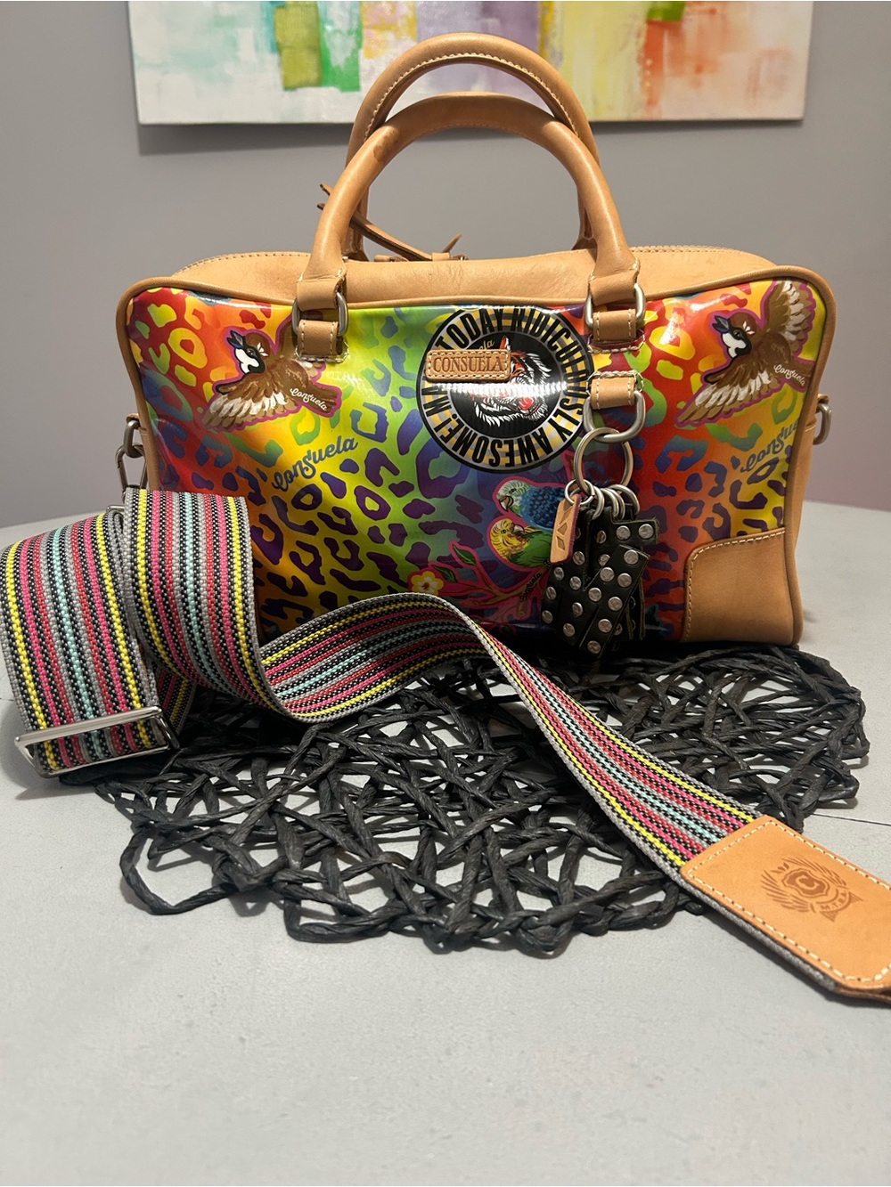 RARE- Consuela Cami Satchel - Picture 2 of 13